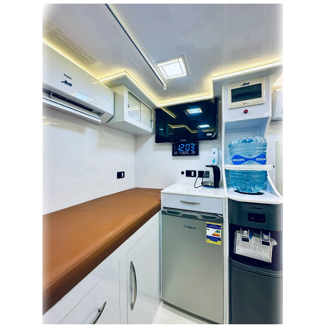 تصميم داخلي مخصص للدقة الطبية